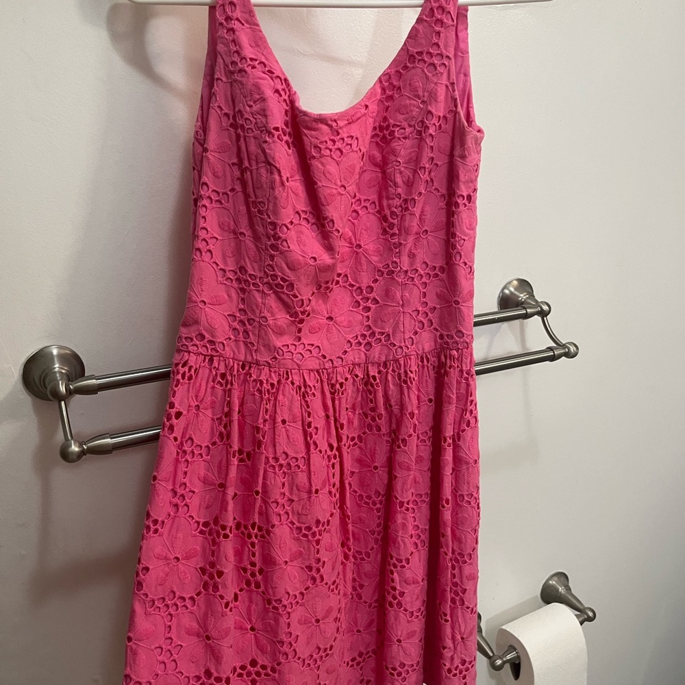 Lilly Pulitzer Pink Lace Dress